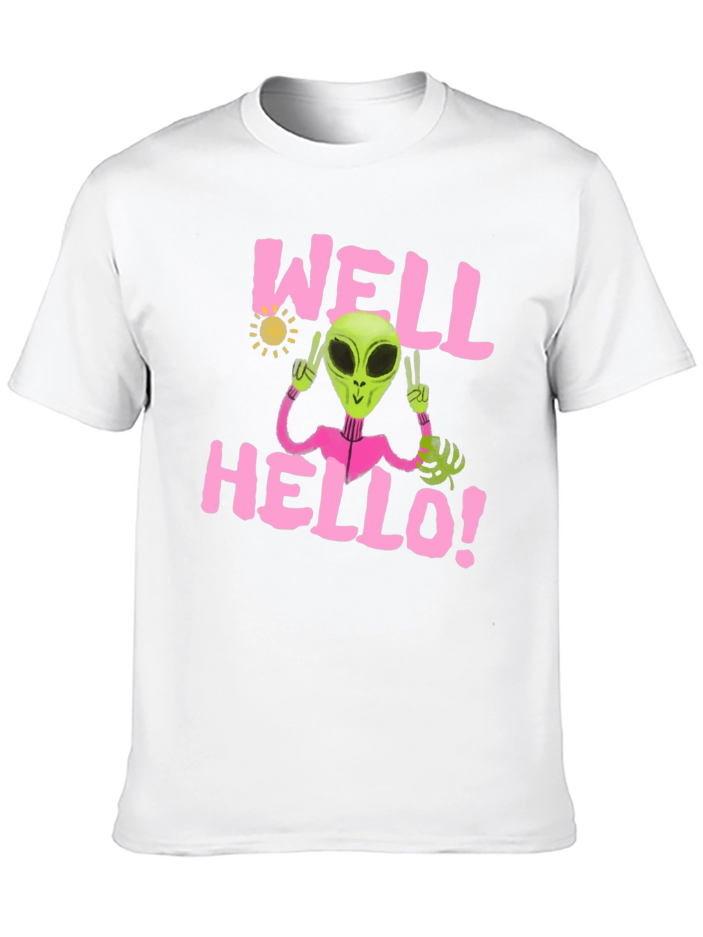 Alien Peace T-Shirt - Well Hello! Graphic Tee