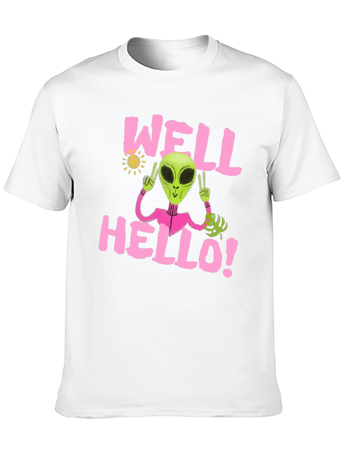 Alien Peace T-Shirt - Well Hello! Graphic Tee