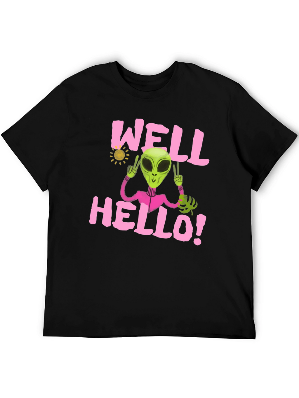 Alien Peace T-Shirt - Well Hello! Graphic Tee