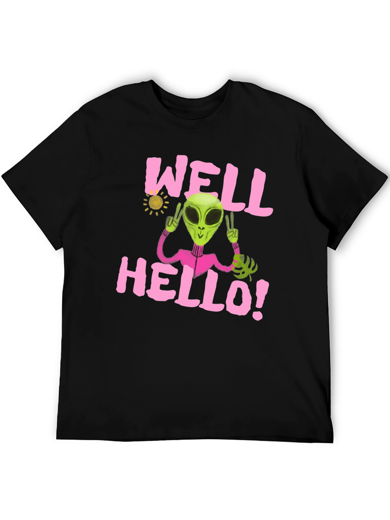 Alien Peace T-Shirt - Well Hello! Graphic Tee