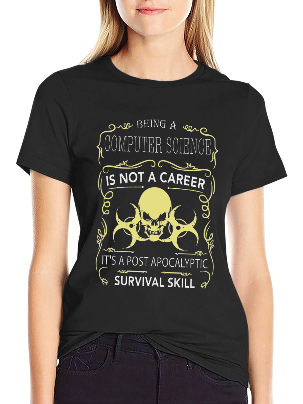 Computer Science Post-Apocalyptic Survival Skill T-Shirt
