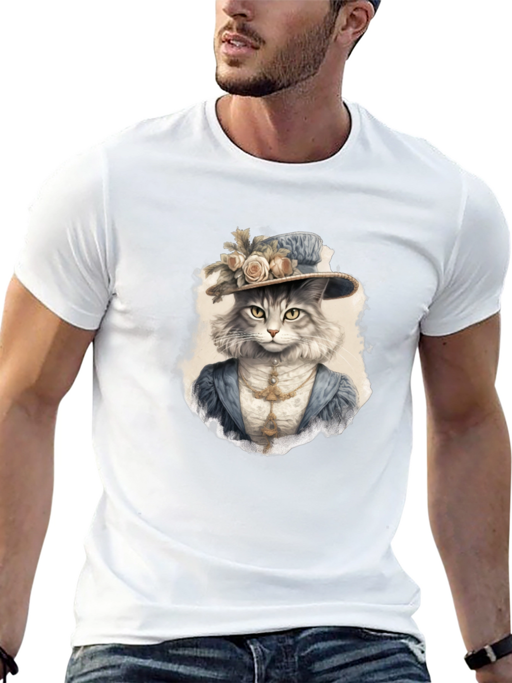 Aristocat T-Shirt: Sophisticated Feline Fashion