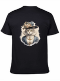 Aristocat T-Shirt: Sophisticated Feline Fashion