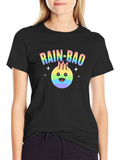Rainbow Dumpling Graphic T-Shirt - Rain-Bao Pride