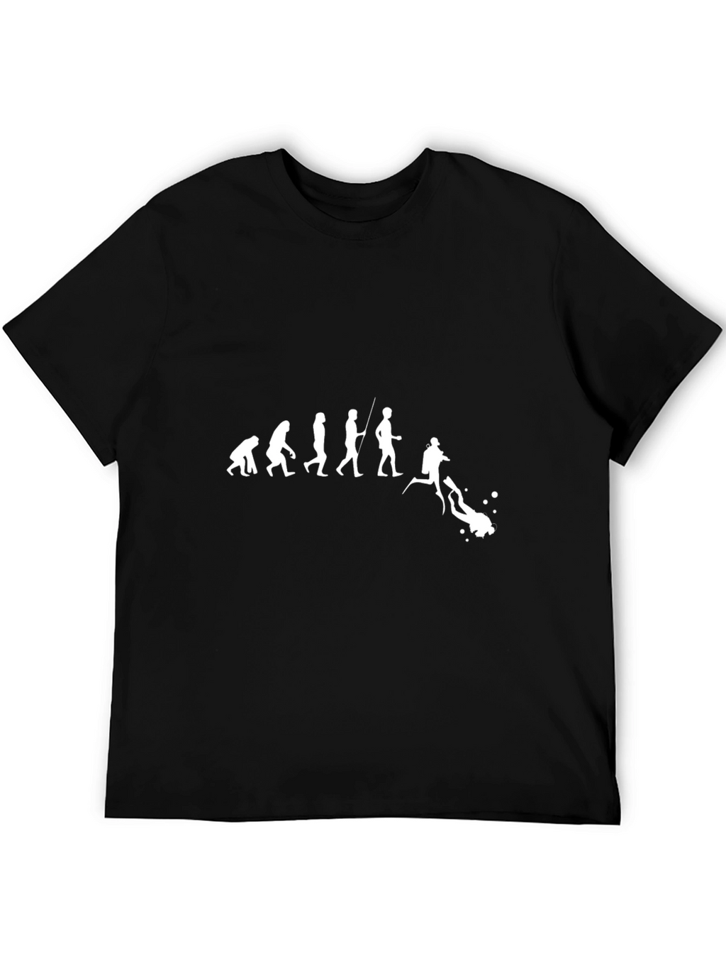 Diver Evolution T-Shirt - Humorous Scuba Tee