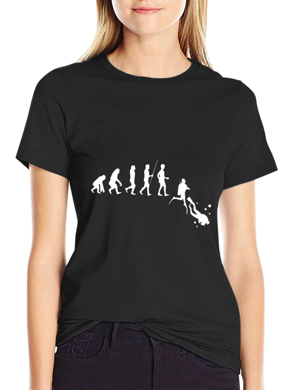 Diver Evolution T-Shirt - Humorous Scuba Tee