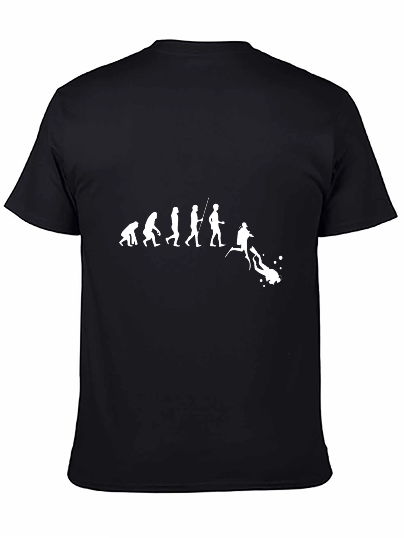 Diver Evolution T-Shirt - Humorous Scuba Tee