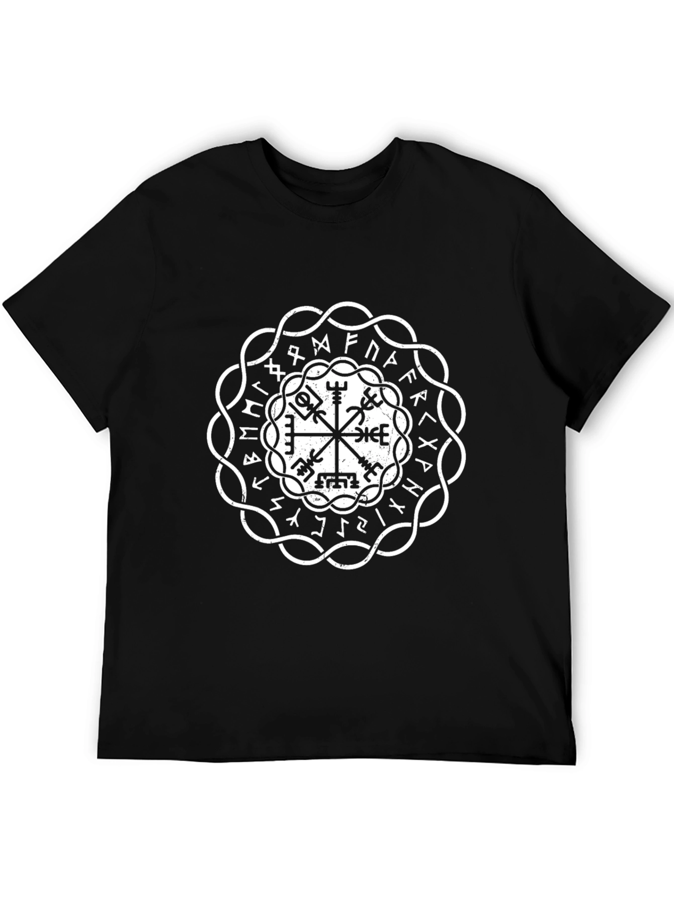Viking Compass Vegvisir T-Shirt - Norse Mythology