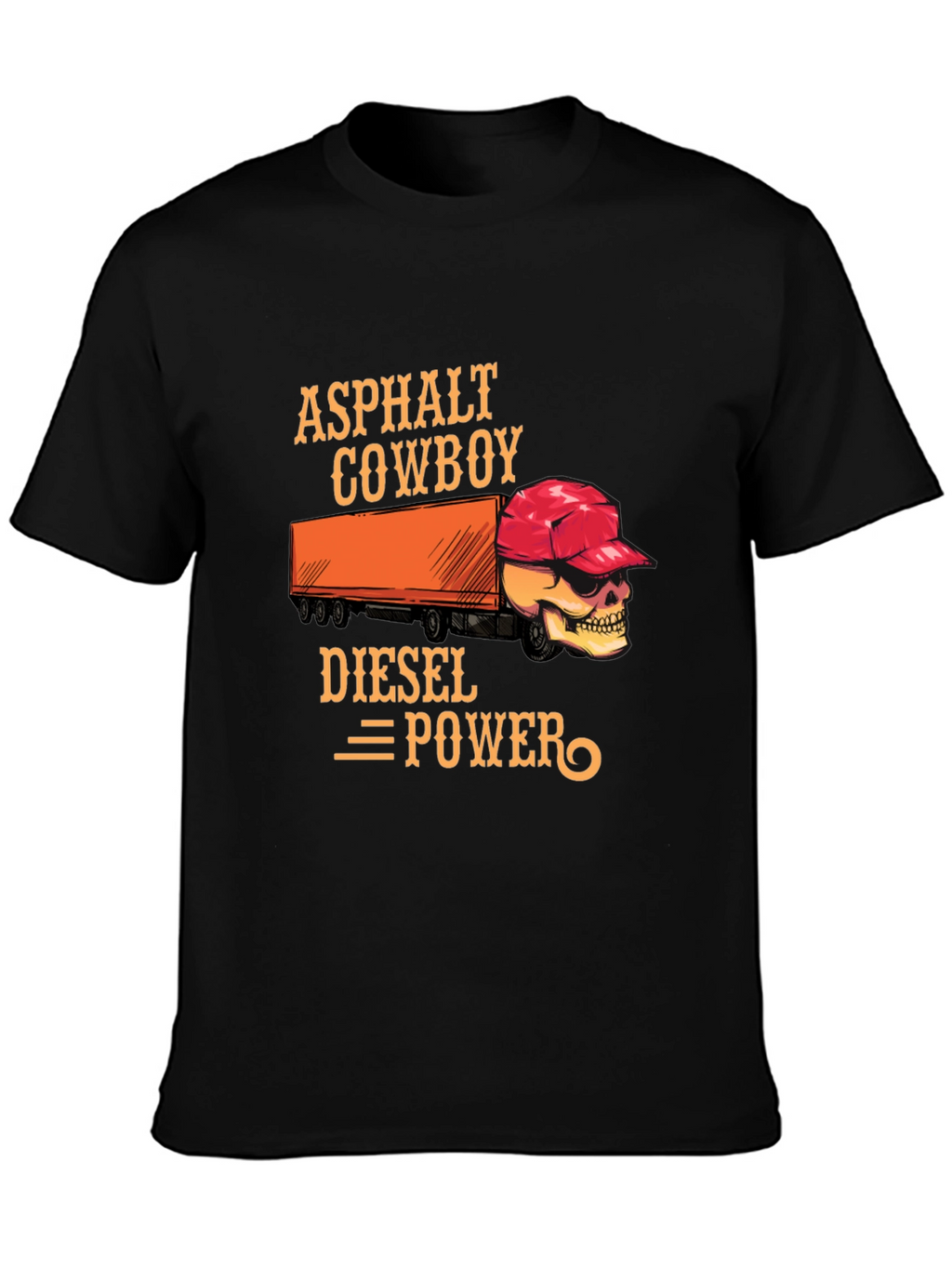 Asphalt Cowboy Diesel Power T-Shirt