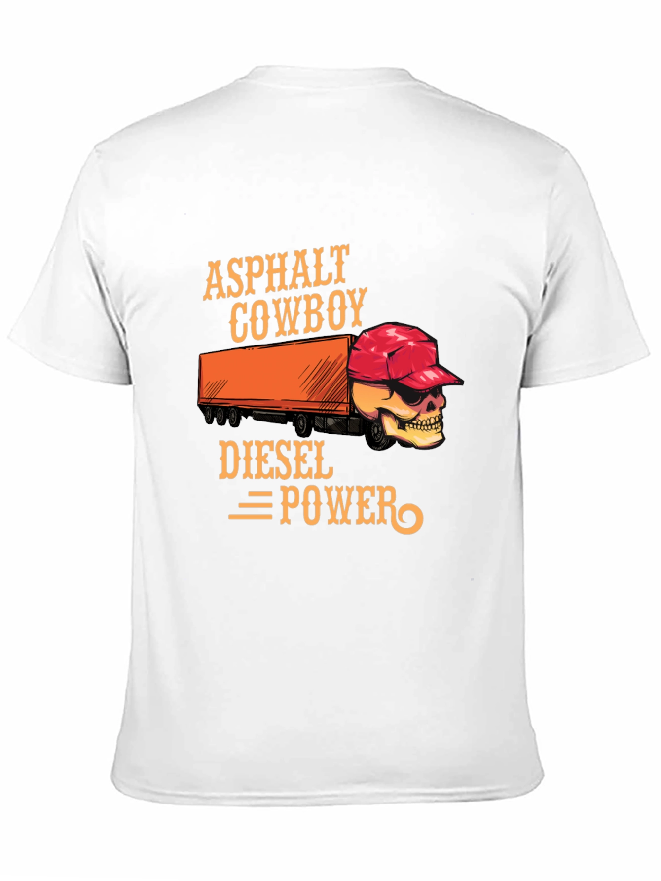 Asphalt Cowboy Diesel Power T-Shirt