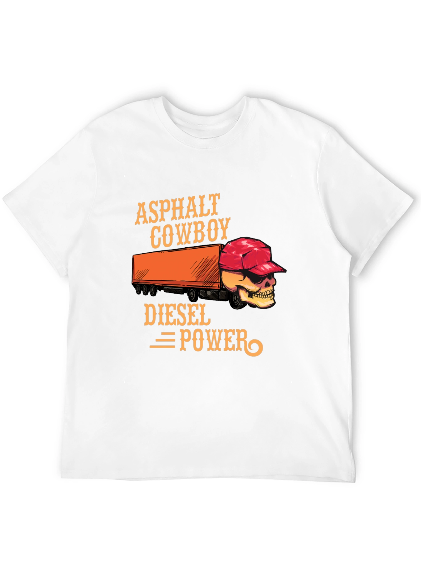 Asphalt Cowboy Diesel Power T-Shirt