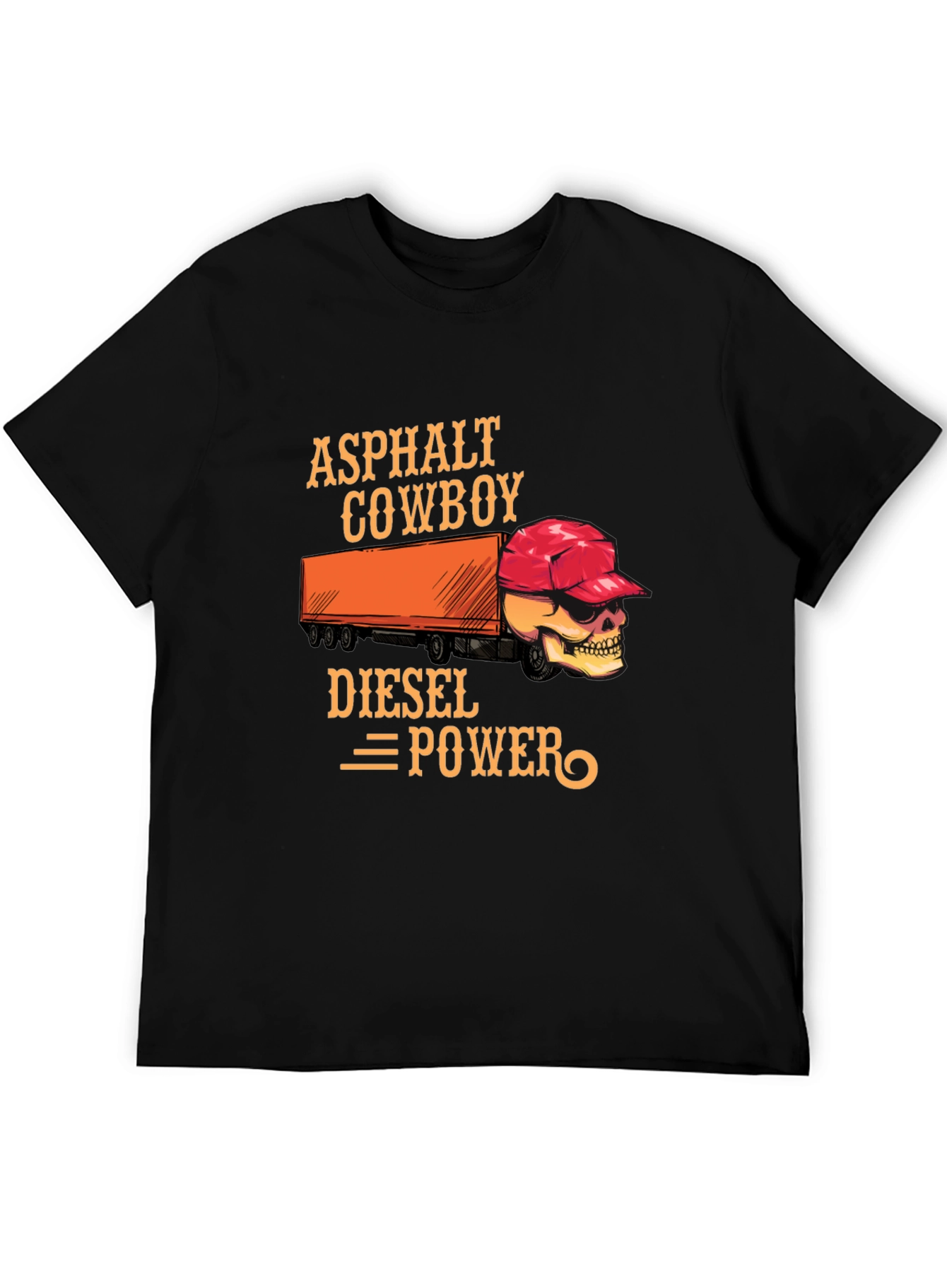 Asphalt Cowboy Diesel Power T-Shirt