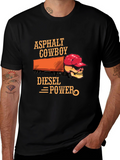 Asphalt Cowboy Diesel Power T-Shirt
