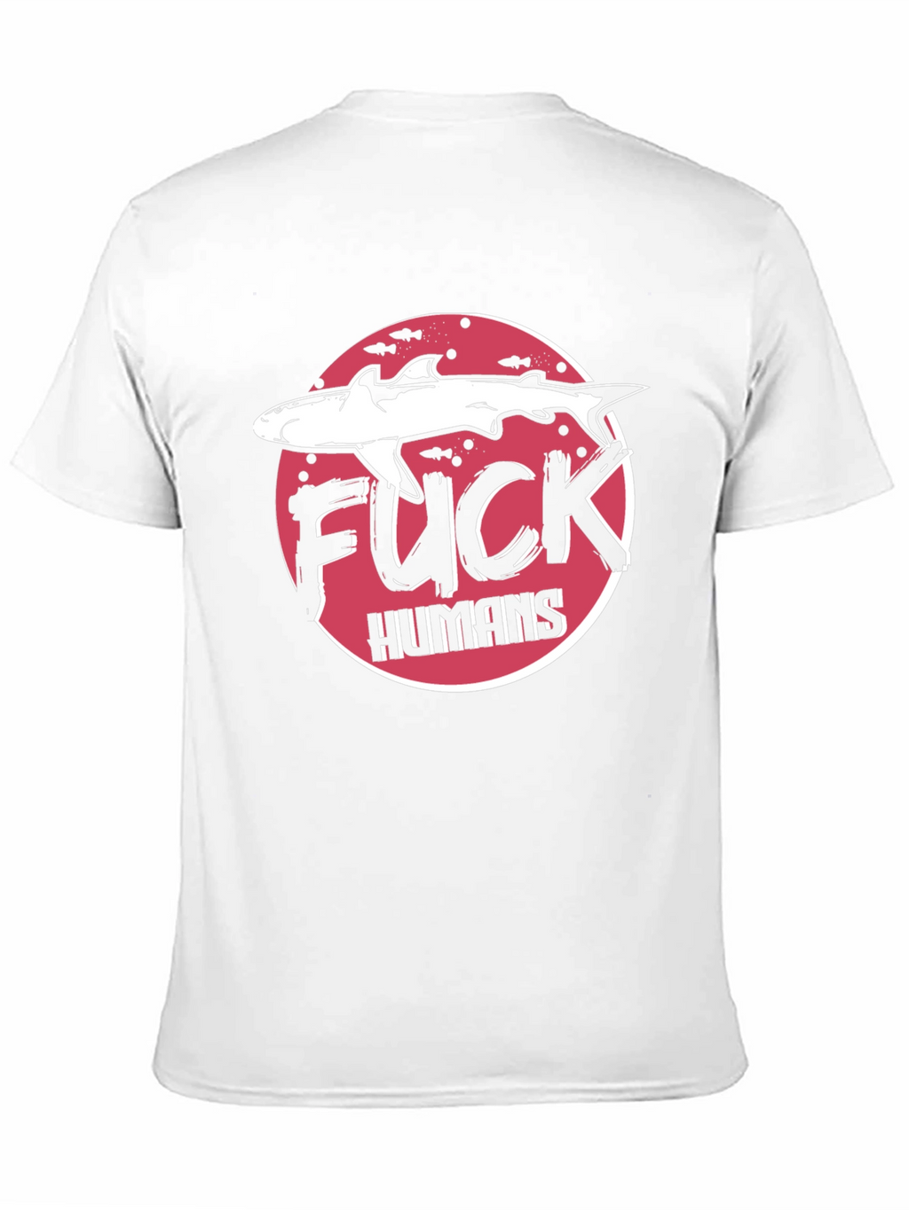 Shark F*CK HUMANS Graphic Tee