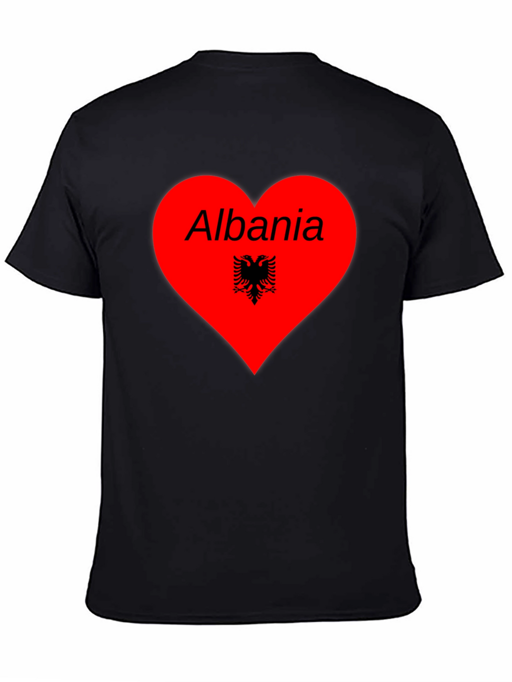 Albania Heart T-Shirt - Show Your Love!