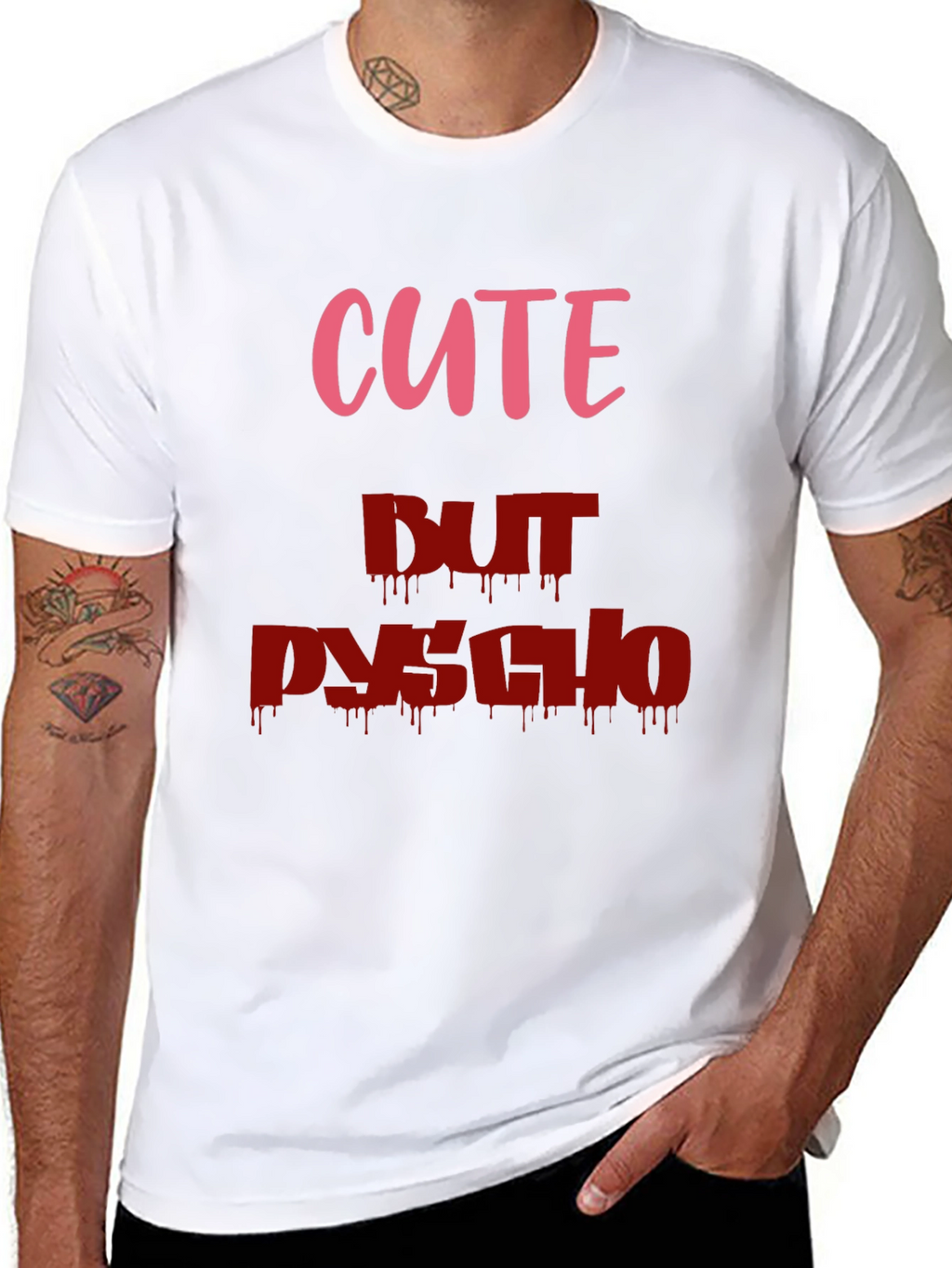Cute But Psycho Graphic Tee