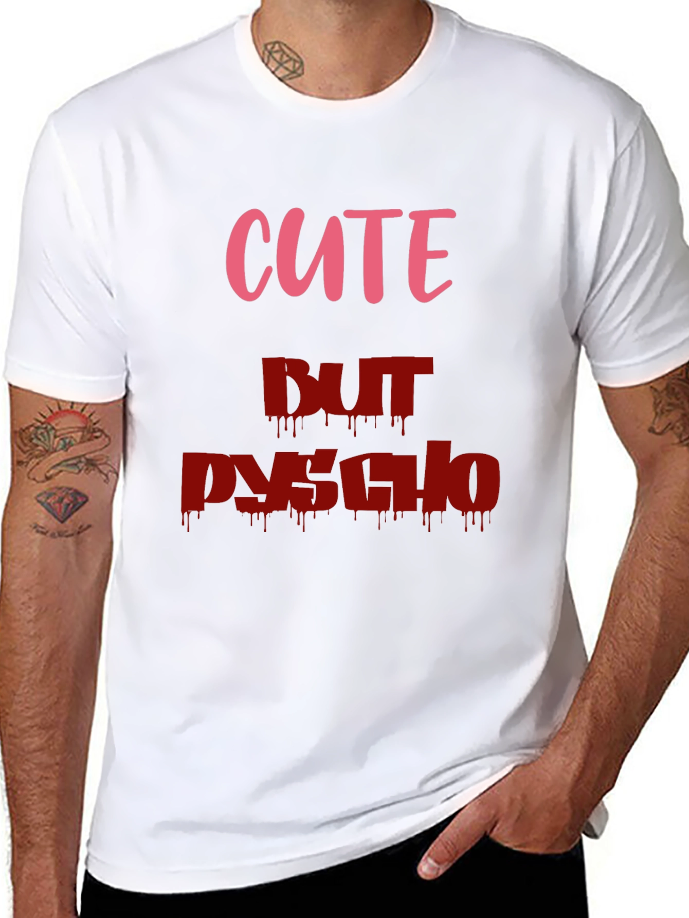 Cute But Psycho Graphic Tee