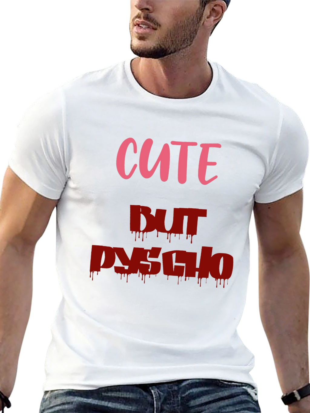 Cute But Psycho Graphic Tee