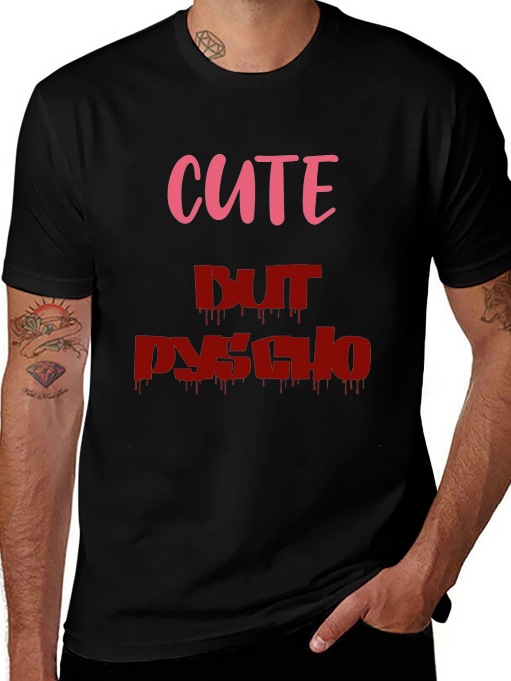 Cute But Psycho Graphic Tee