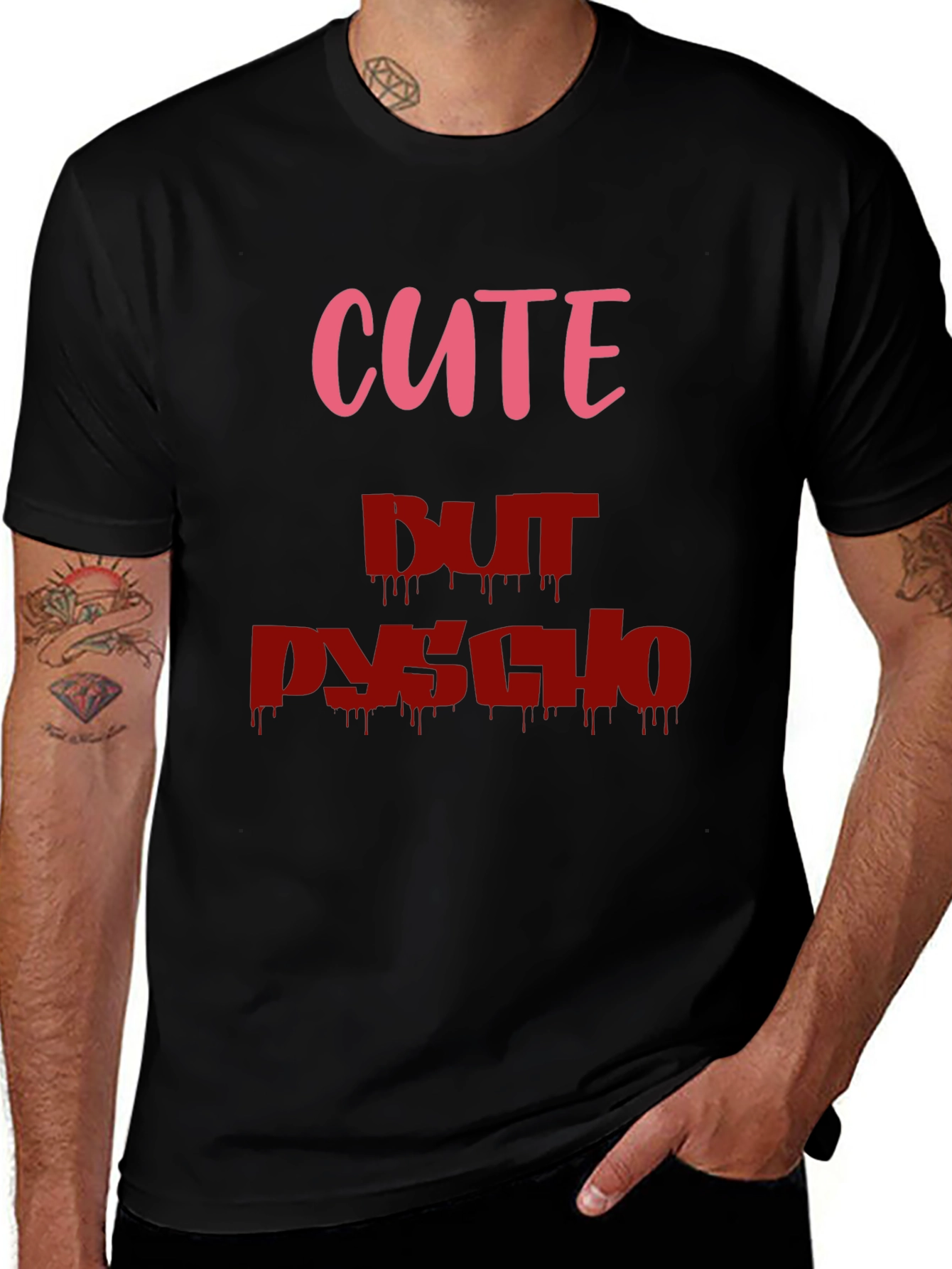Cute But Psycho Graphic Tee