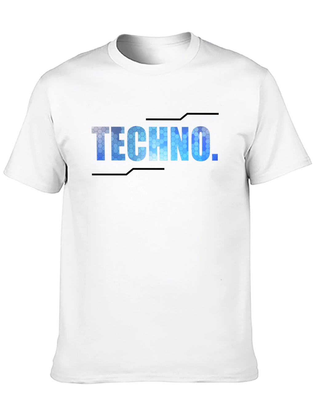Techno Graphic Tee - Black
