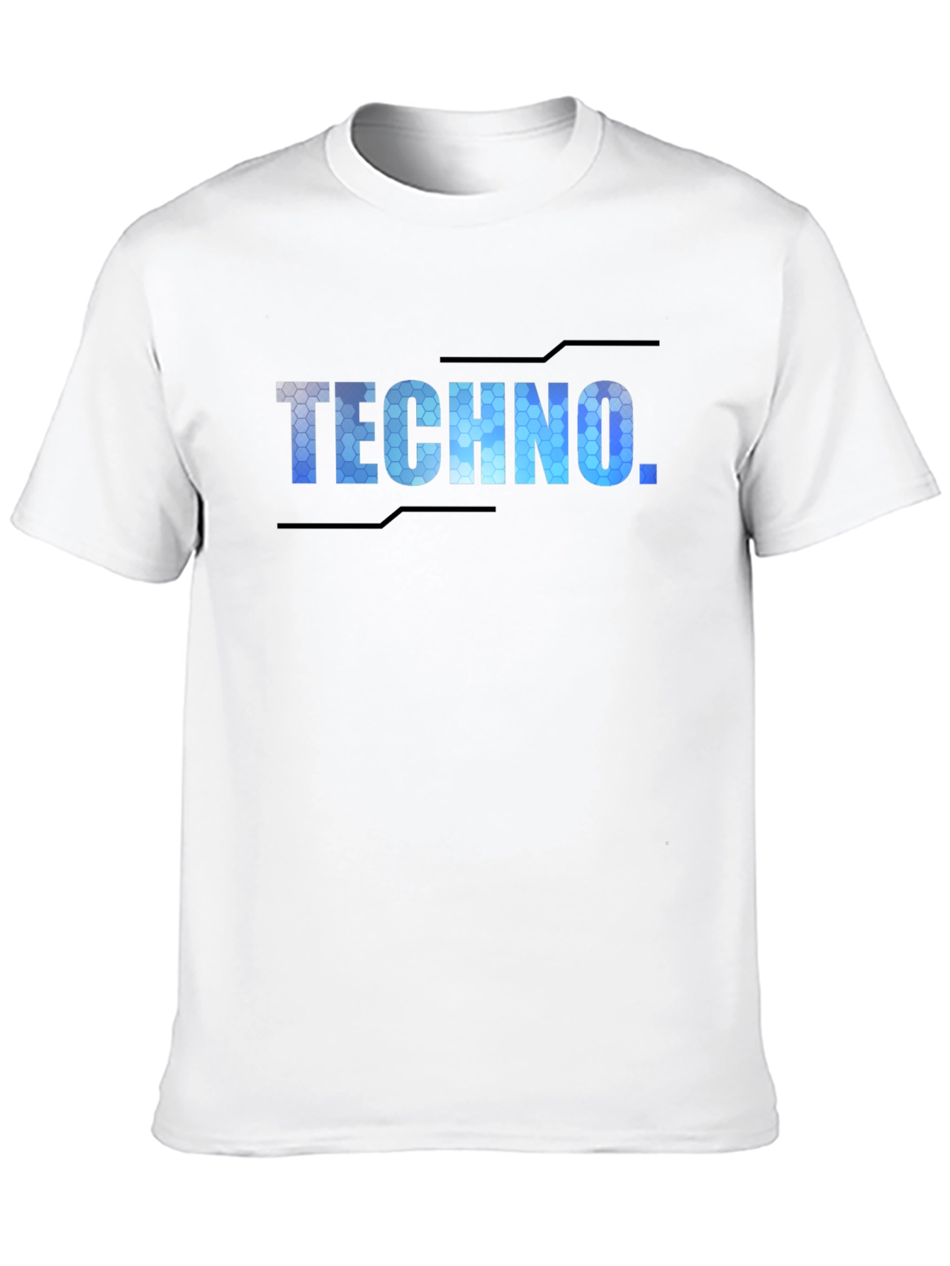 Techno Graphic Tee - Black