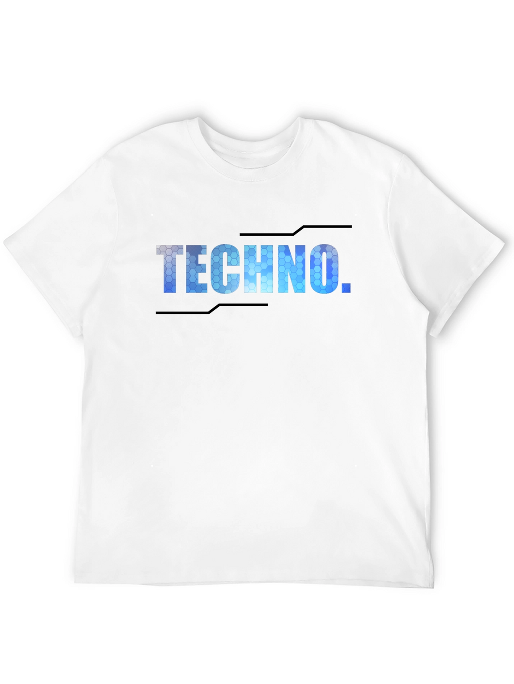 Techno Graphic Tee - Black