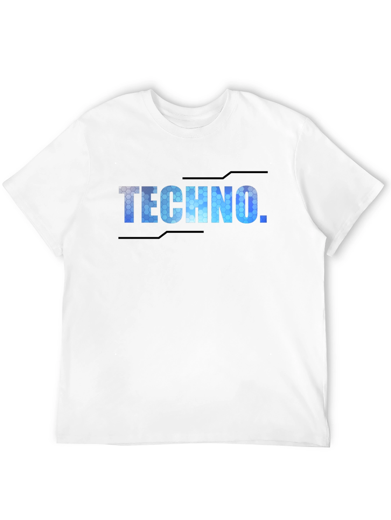 Techno Graphic Tee - Black