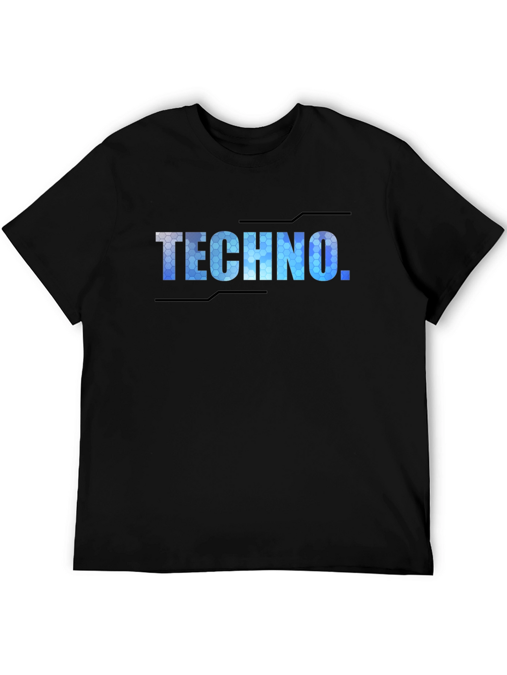 Techno Graphic Tee - Black