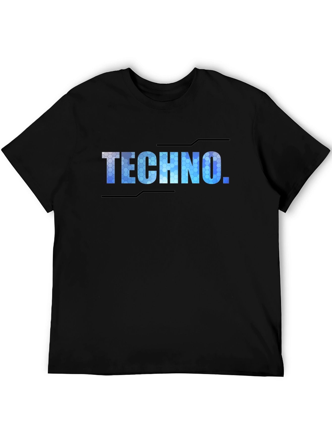 Techno Graphic Tee - Black