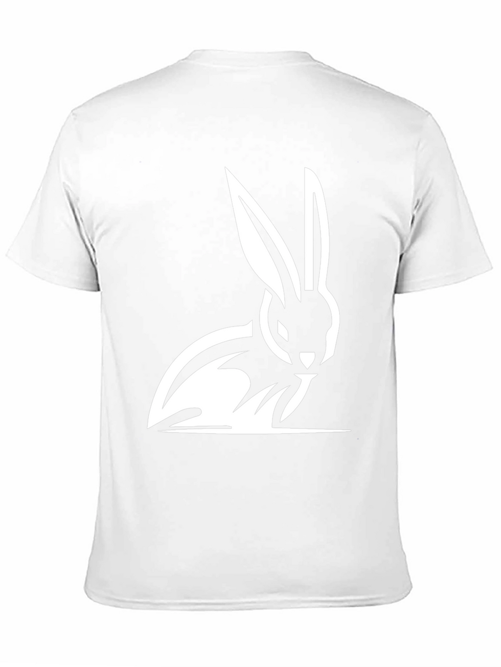 Rabbit Graphic Tee - Cool Comfortable Black T-Shirt