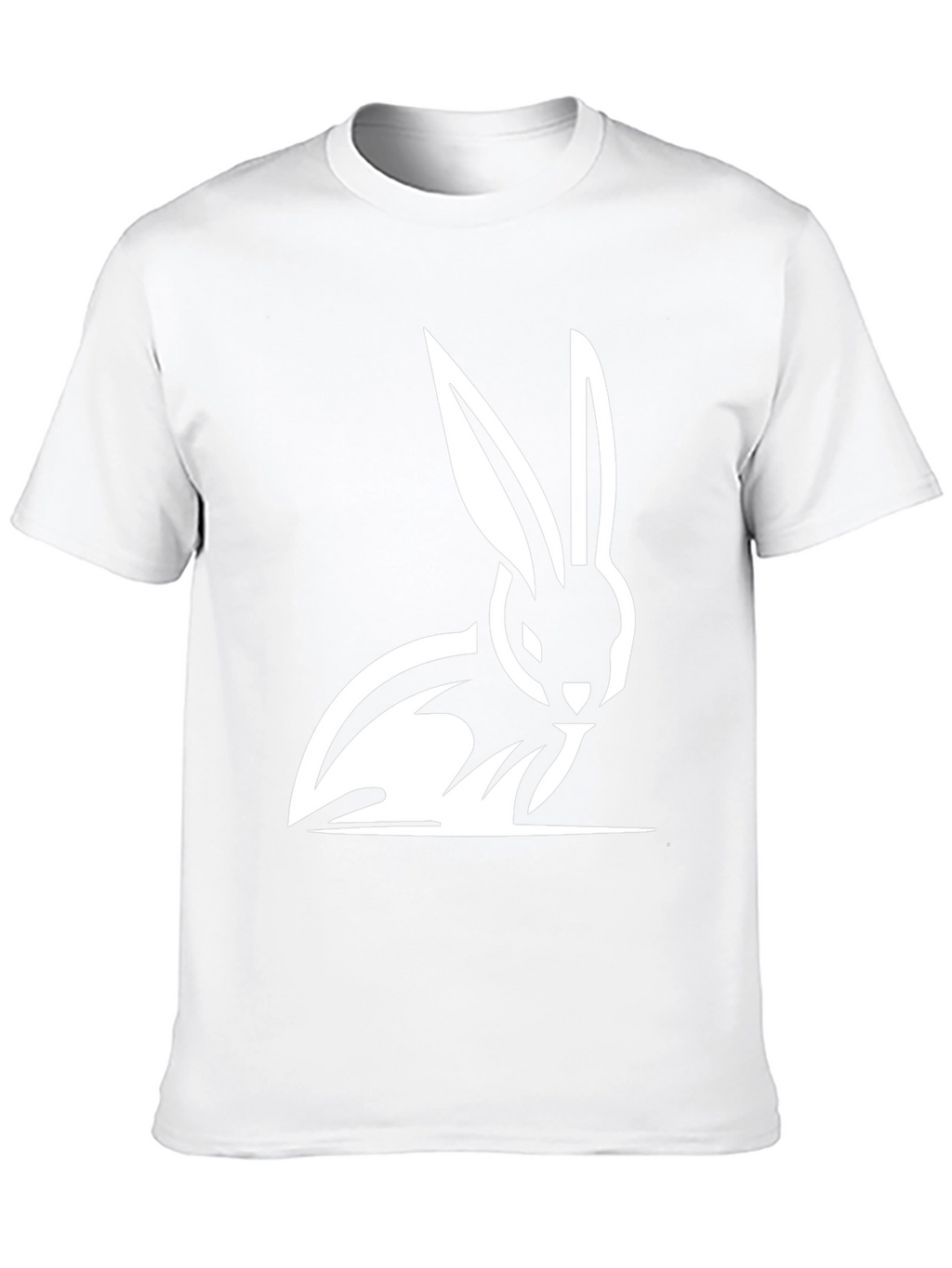 Rabbit Graphic Tee - Cool Comfortable Black T-Shirt