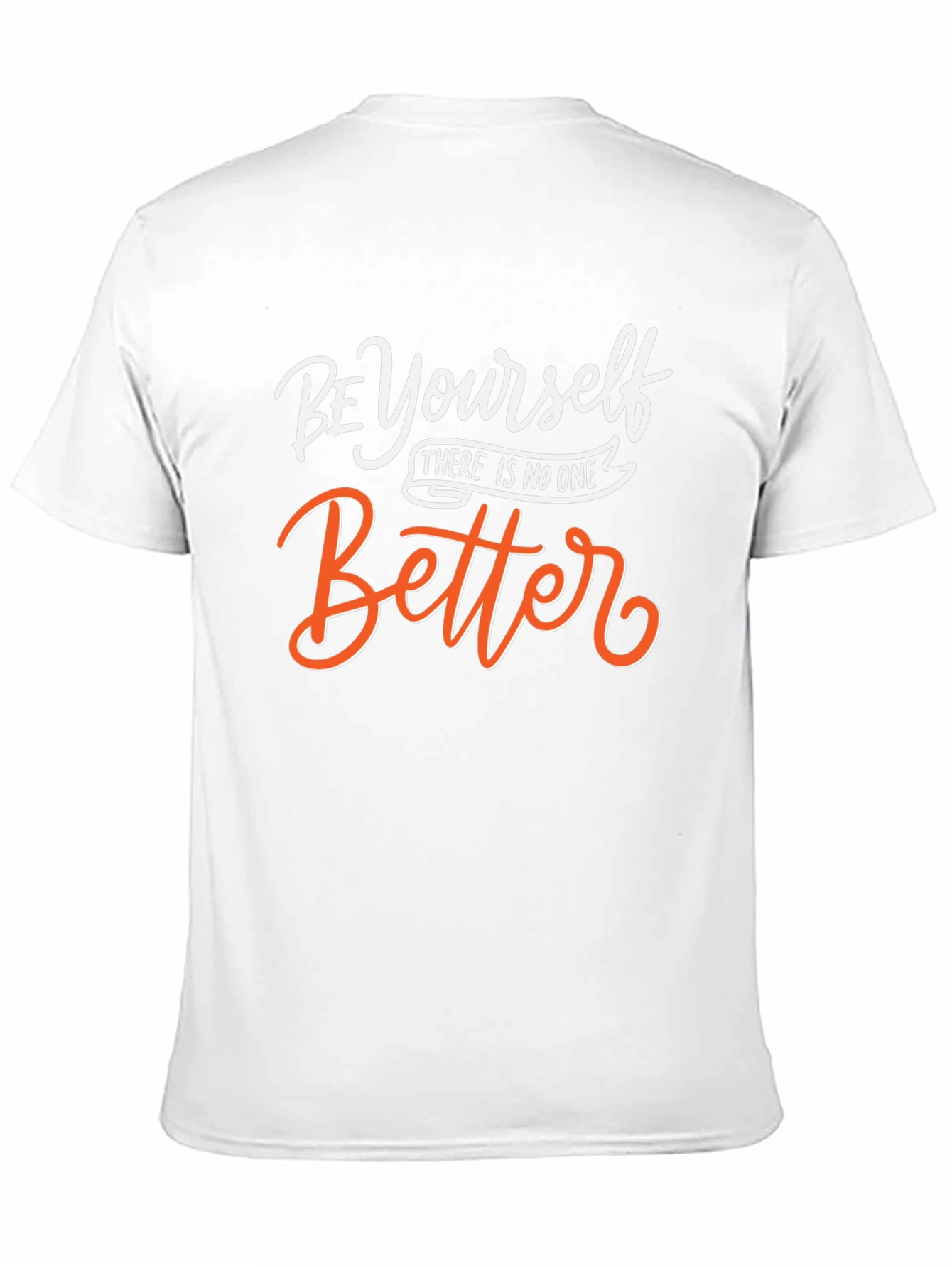 Be Yourself Graphic Tee - Inspirational Black T-Shirt