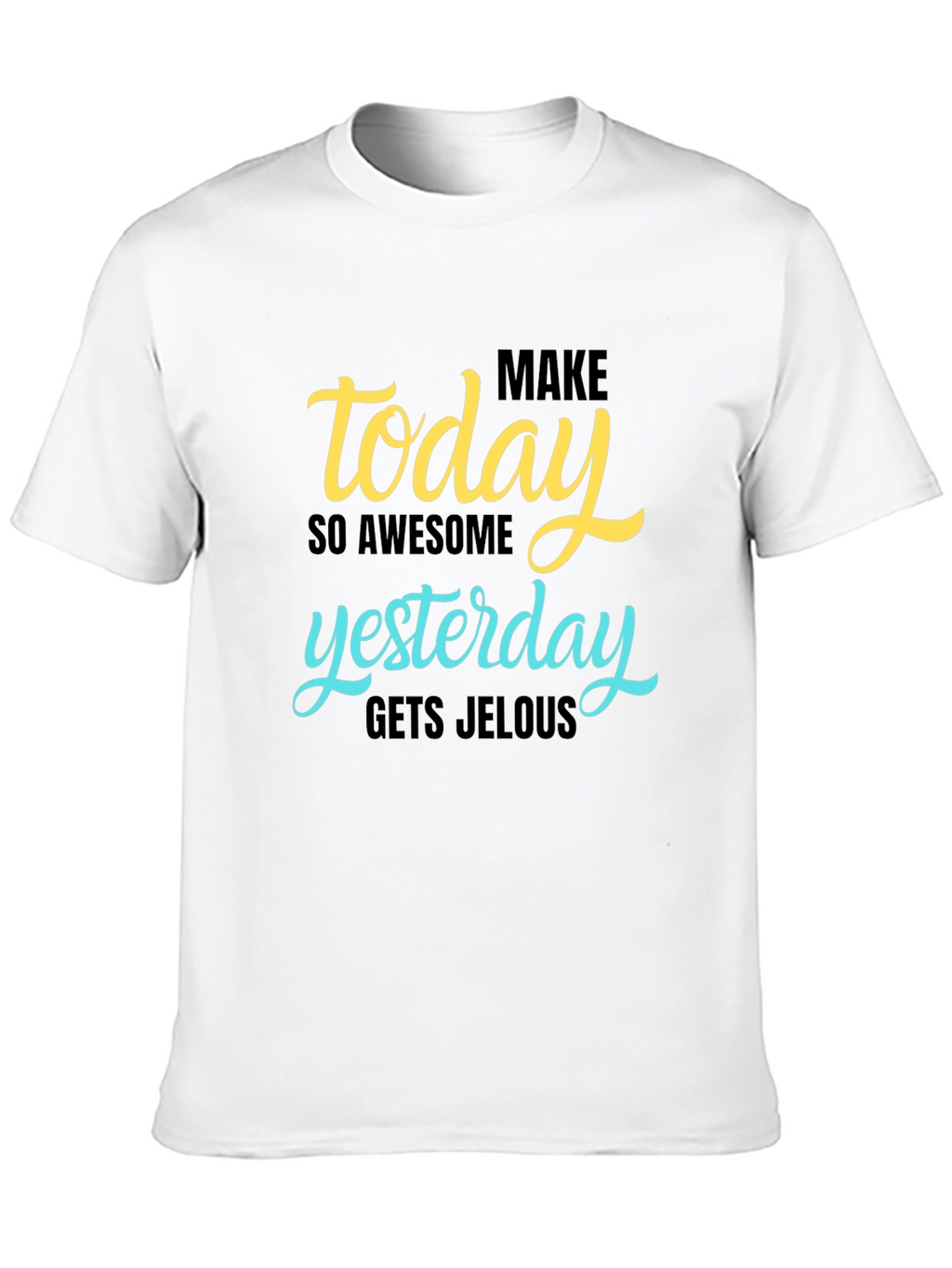 Awesome Today Graphic Tee - Black