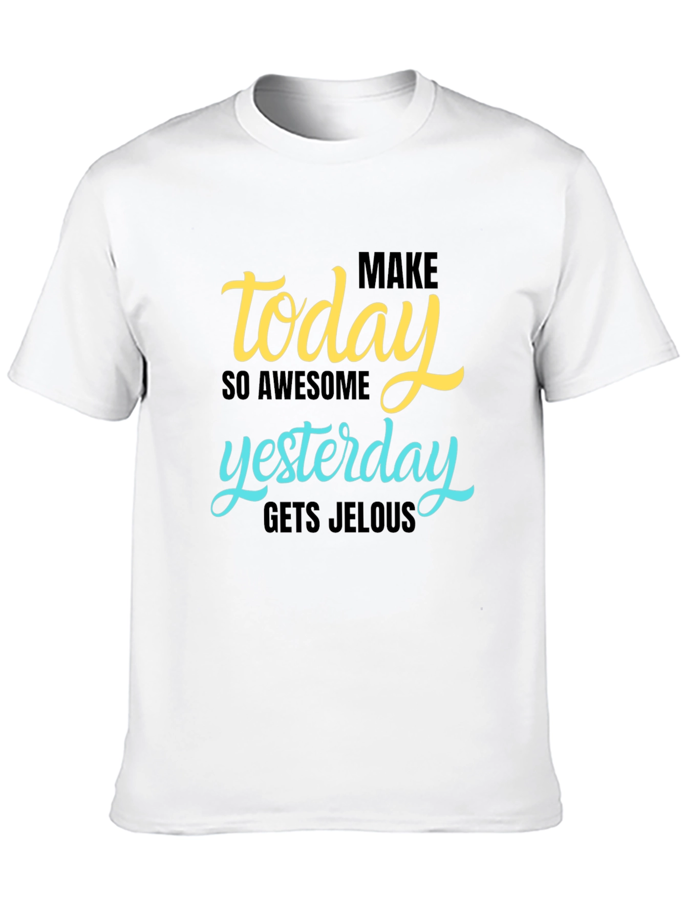 Awesome Today Graphic Tee - Black