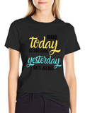 Awesome Today Graphic Tee - Black