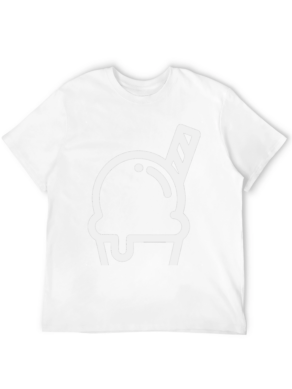 Ice Cream Graphic Tee - Stylish Black T-Shirt