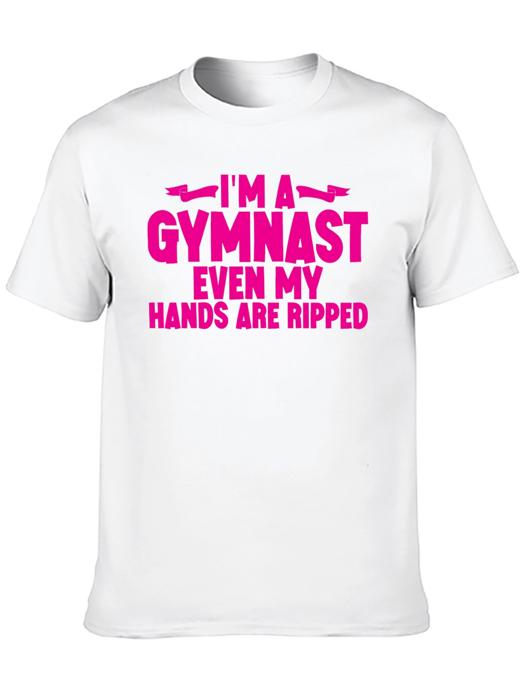 Im A Gymnast Funny Ripped Hands T-Shirt