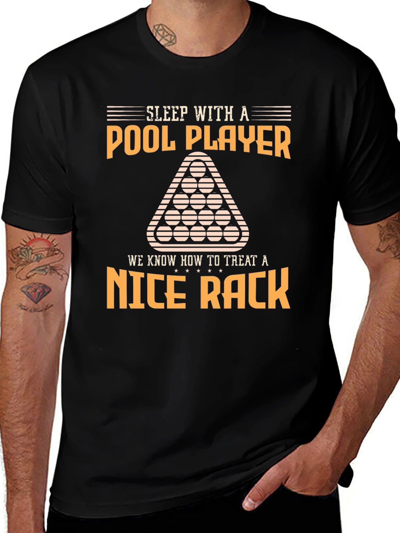 Pool Player Nice Rack T-Shirt