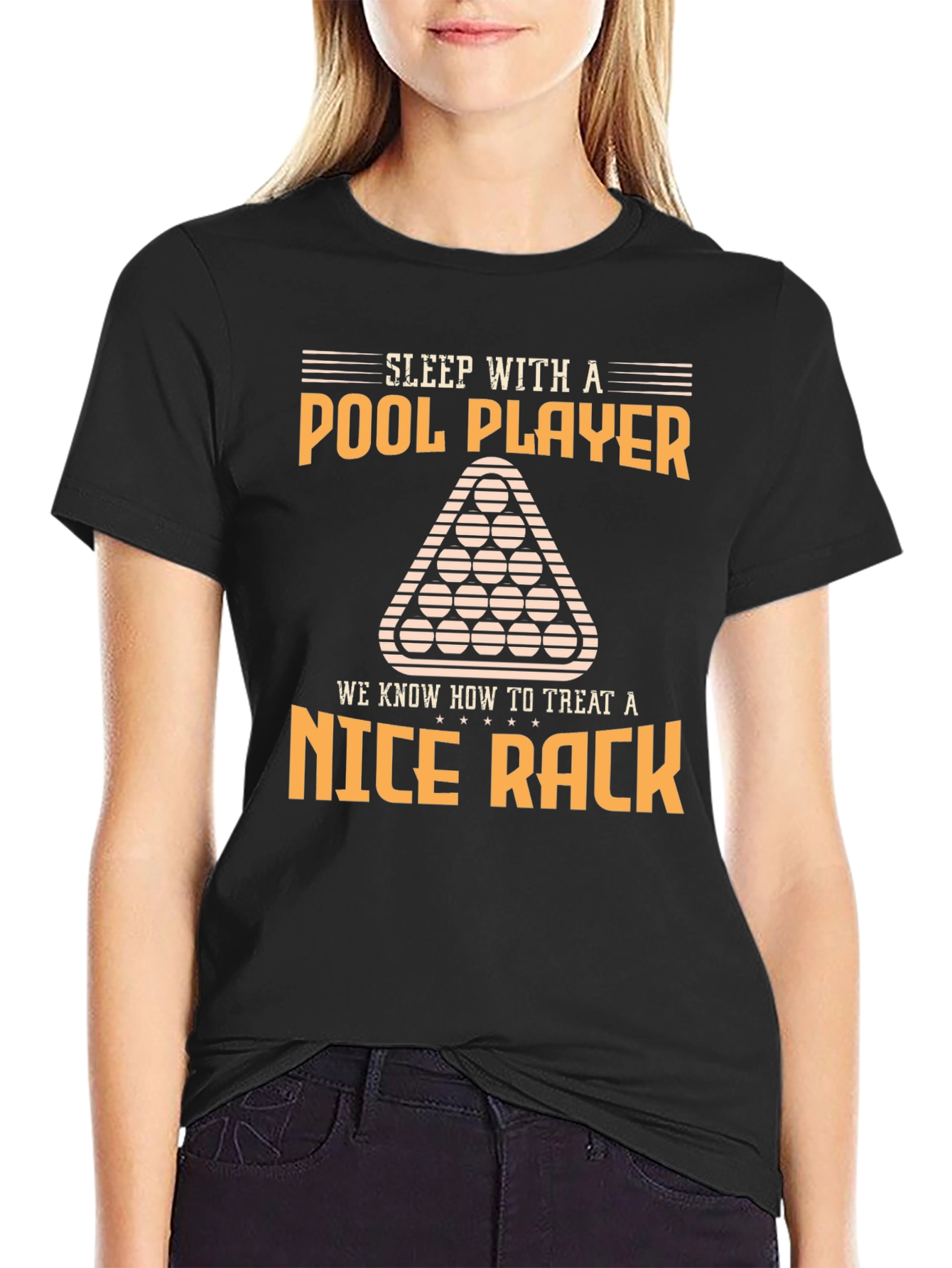 Pool Player Nice Rack T-Shirt