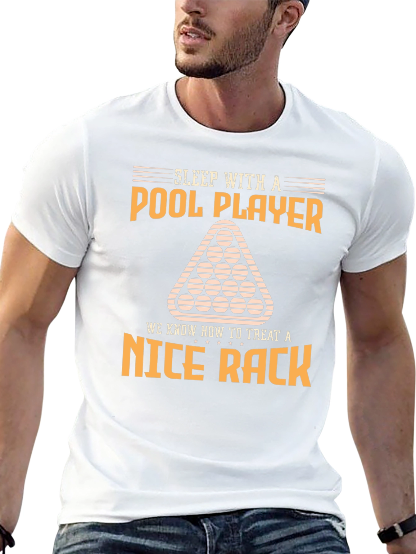 Pool Player Nice Rack T-Shirt