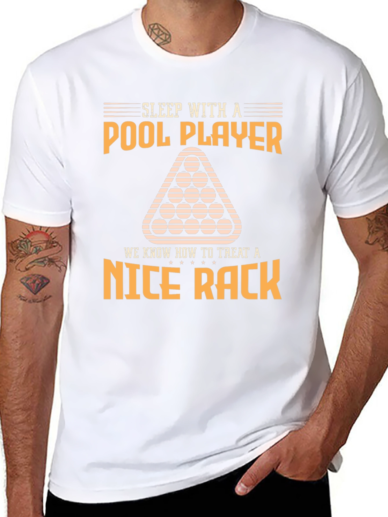 Pool Player Nice Rack T-Shirt