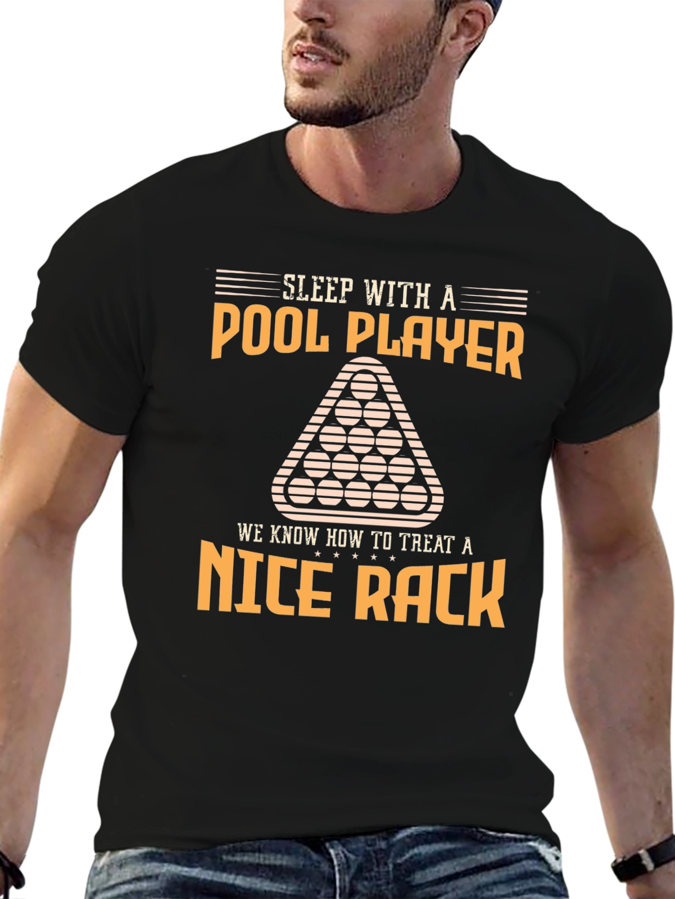 Pool Player Nice Rack T-Shirt