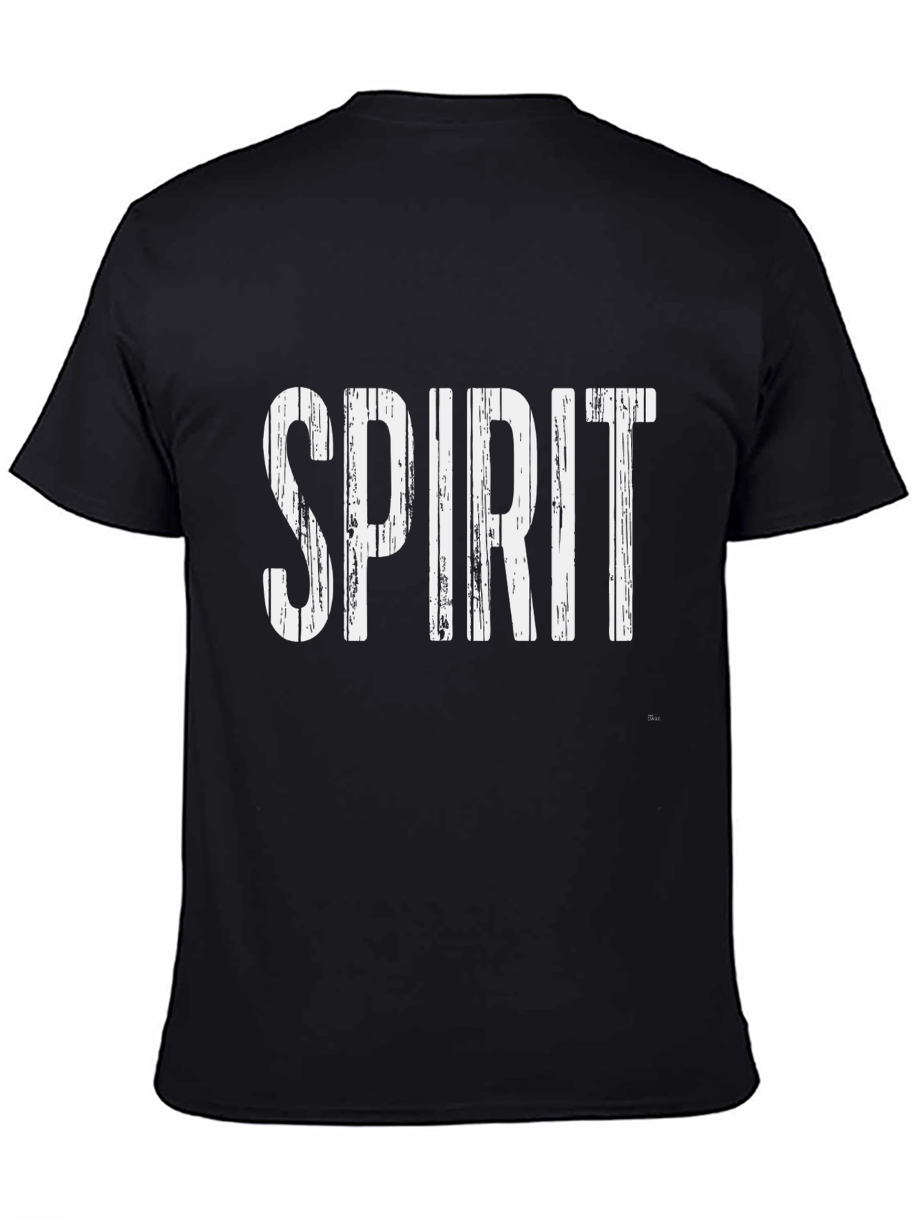 Spirit Graphic T-Shirt - Distressed Print