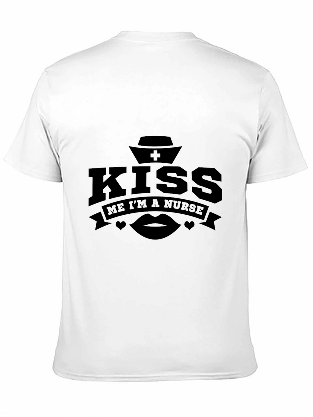 Kiss Me Im A Nurse Graphic Tee