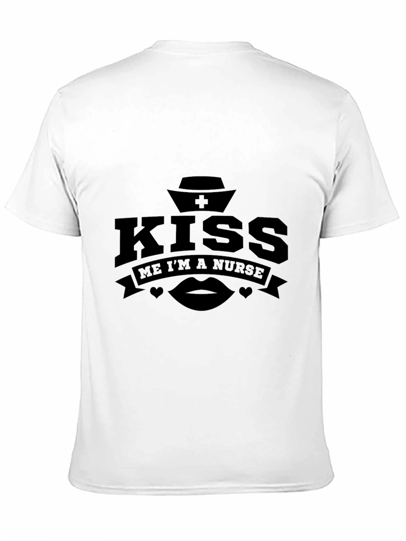 Kiss Me Im A Nurse Graphic Tee