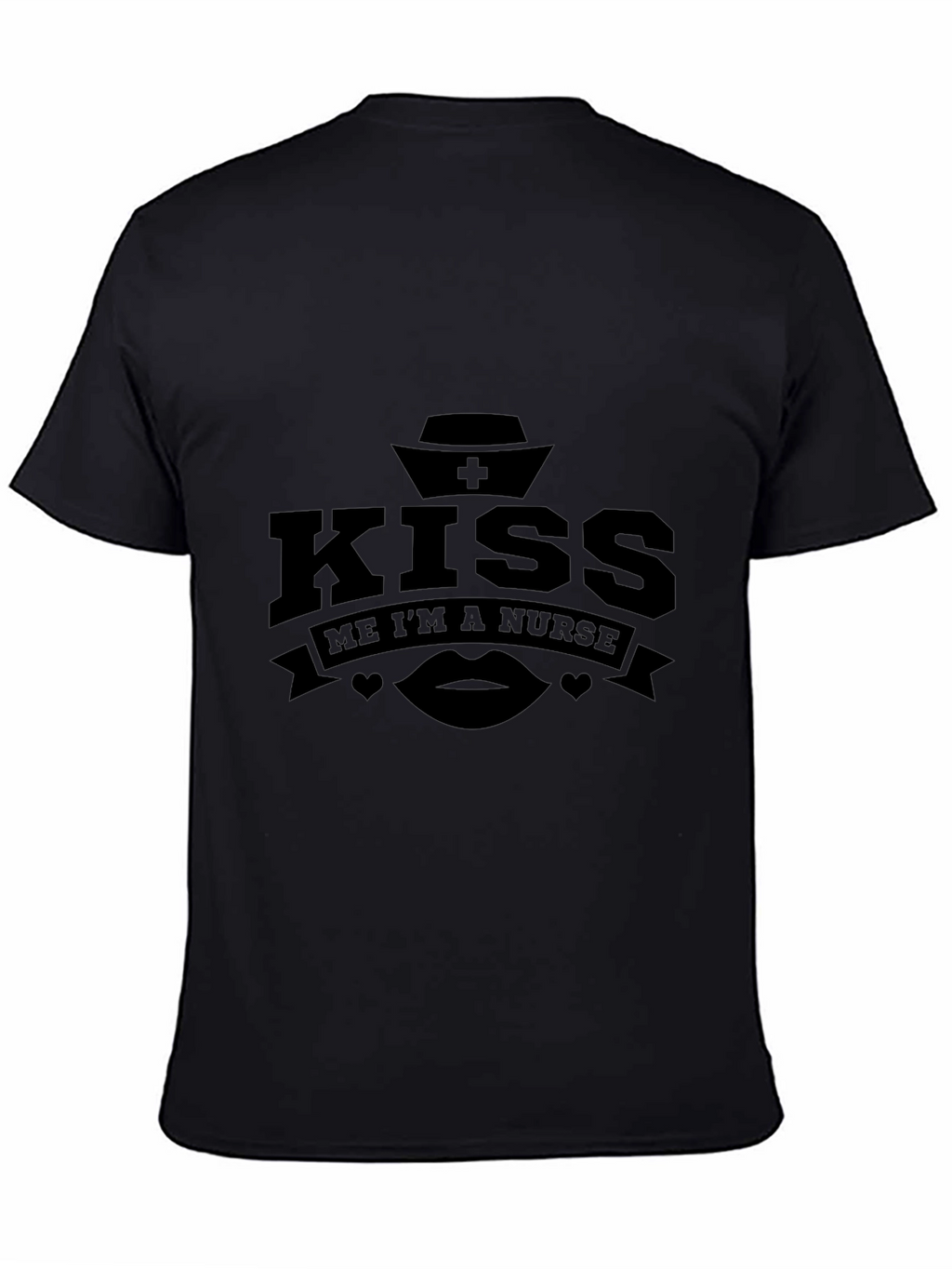 Kiss Me Im A Nurse Graphic Tee
