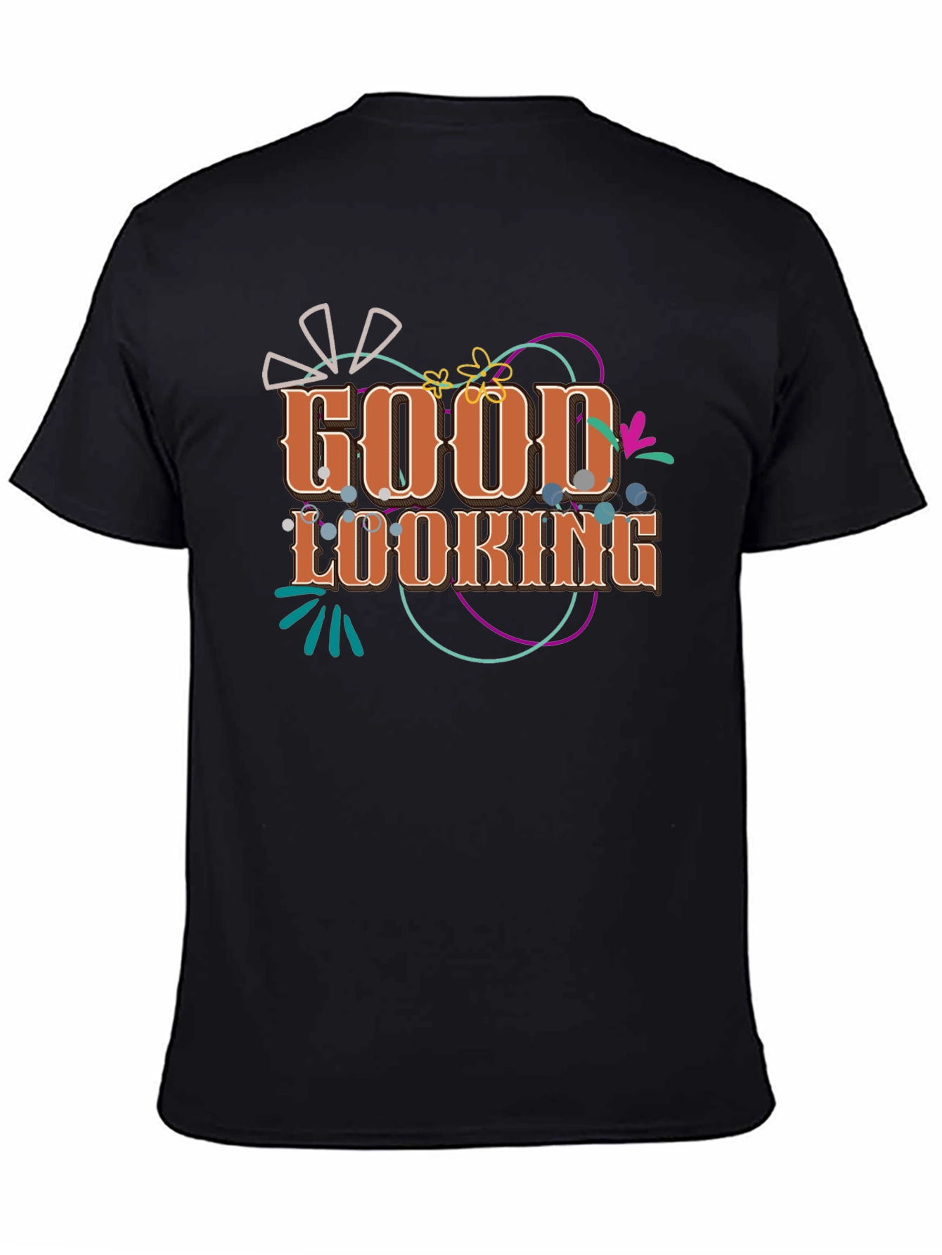Good Looking Graphic T-Shirt - Black