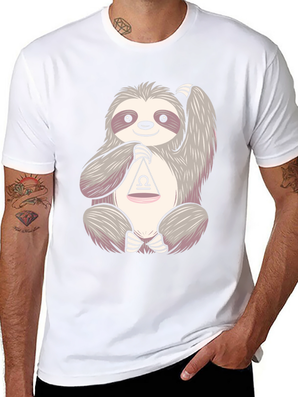Libra Sloth T-Shirt