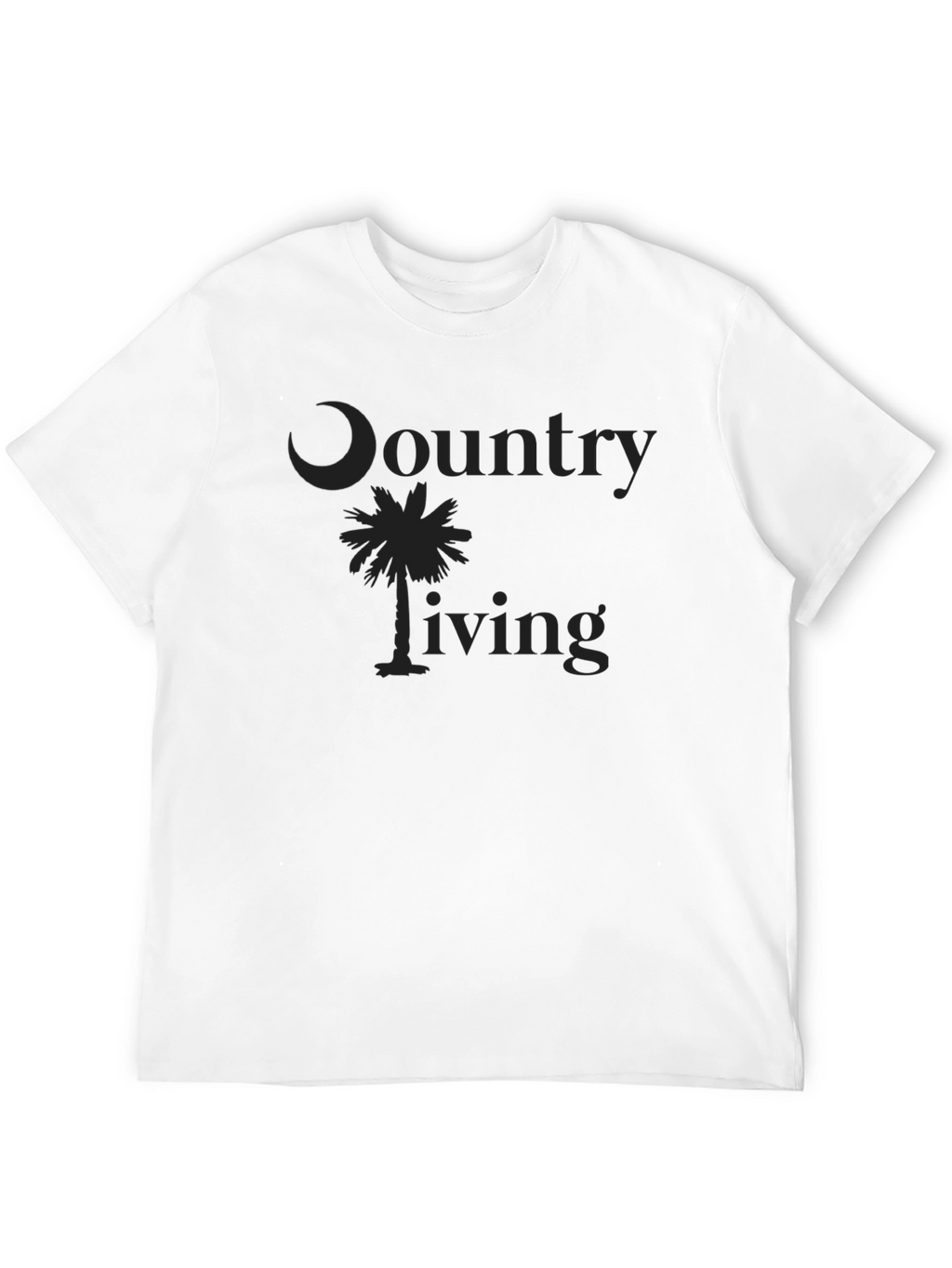 Country Living Black T-Shirt